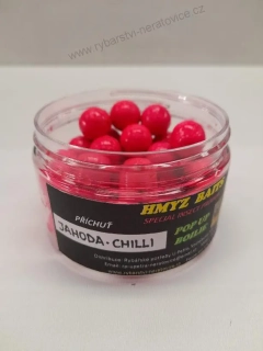 POP UP - plovoucí boilie - Hmyz/Jahoda/Chilli - 12mm - 40g